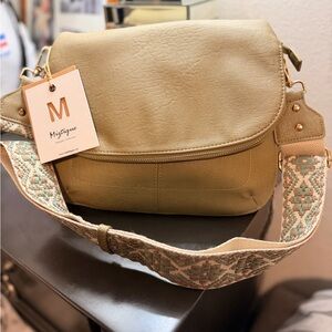 Myztique Boutique Olive Green Crossbody Bag